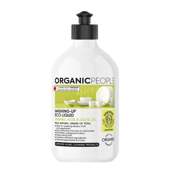 Organic people organic aloe olive oil washing-up eco liquid 200ml